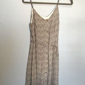Black and cream Sienna sky scrappy dress size medium